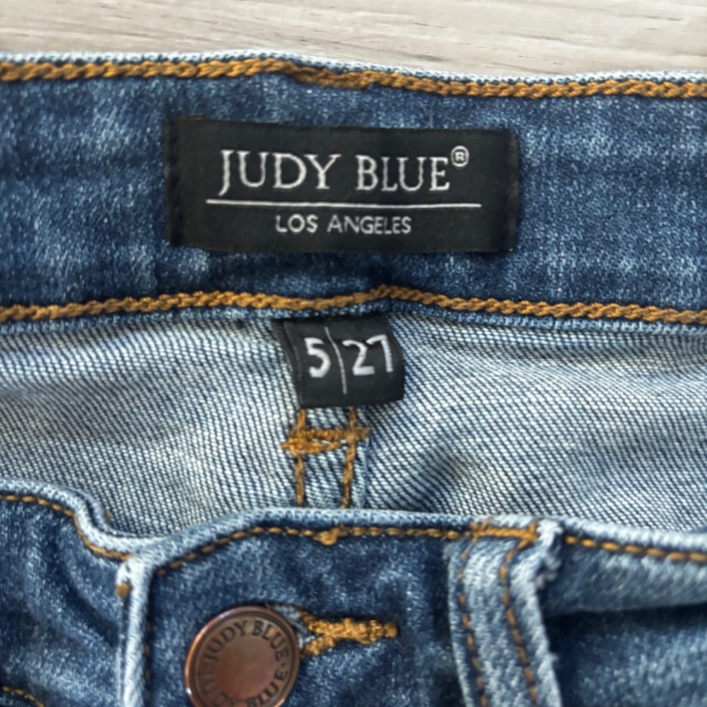 Judy Blue Women's Skinny Jeans - Medium Blue - Picture 2 of 5